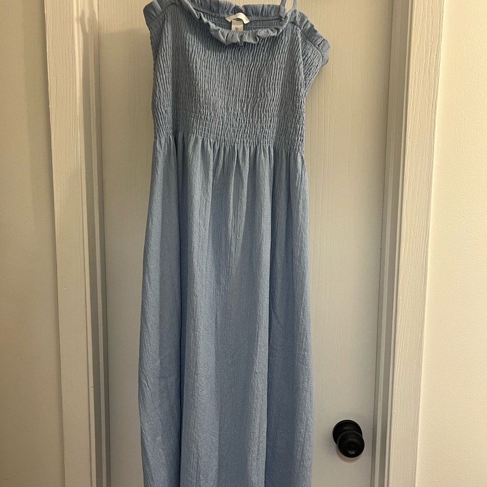 H&M Light Blue Casual Dress